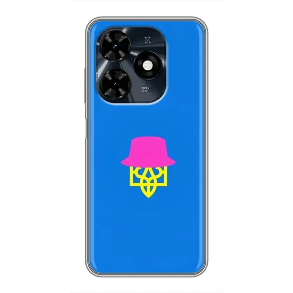 Чохол з принтом «Шапка на гербу» для TECNO Spark 20c