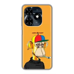 Чохли з Мавпами NFT для TECNO Spark 20c (AlphaPrint) (Нудна мавпа NFT)