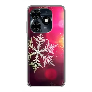 Чехол с принтом «Снежинка» для TECNO Spark 20c