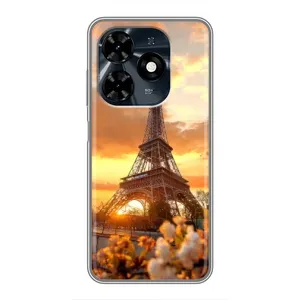 Чохол Ейфелева Вежа TECNO Spark 20c - (AlphaPrint) (Сонячня вежа)