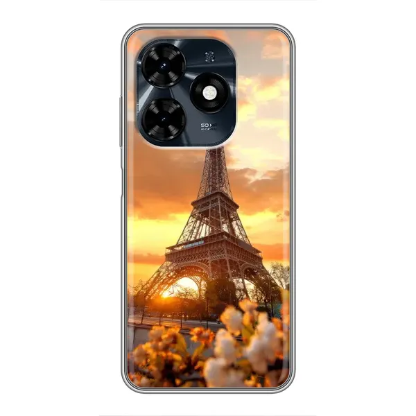 Чехол с принтом «Солнечная башня» для TECNO Spark 20c