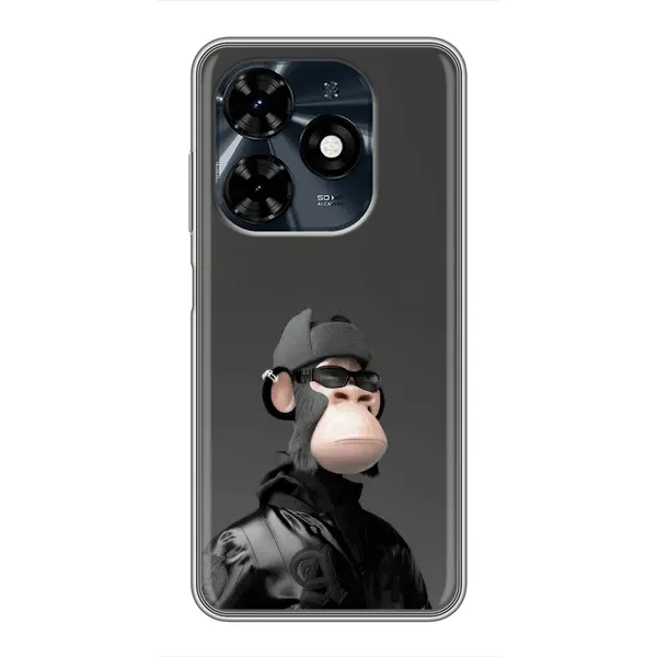 Чехол с принтом «стильная обезьяна NFT» для TECNO Spark 20c