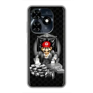 Чохли з крутими принтами для TECNO Spark 20c - (PREMIUMPrint) (Супер Маріо)