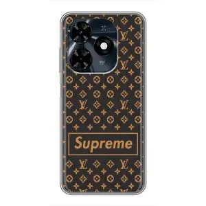 Чеохол для TECNO Spark 20c з картинкою Supreme (AlphaPrint) (Supreme LV)