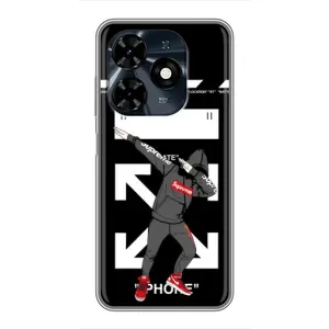Чехол для TECNO Spark 20c с картинкой Supreme (AlphaPrint)