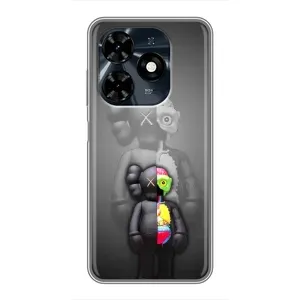 Чохли для TECNO Spark 20c - Bearbrick Louis Vuitton (PREMIUMPrint) (Тіло Bearbrick)