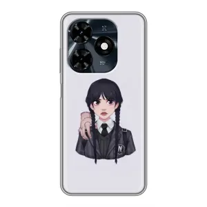 Чохли Венсдей на TECNO Spark 20c Уенсдей (AlphaPrint) (Венздей і Річ)