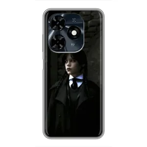 Чохол з дизайном Венздей 2 на TECNO Spark 20c (Темний стиль Венздей)