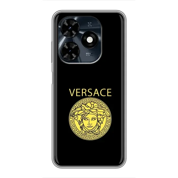 Чохол з принтом «Versace» для TECNO Spark 20c