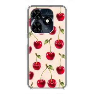 Чохли з фруктами для TECNO Spark 20c (VPrint) (Черешня)