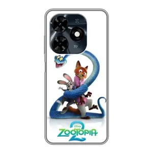 Чехол Зоотрополіс на TECNO Spark 20c