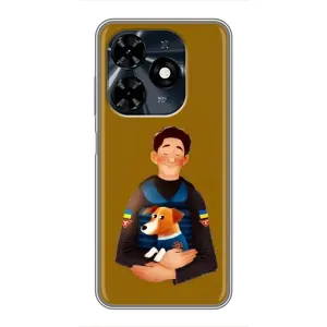 Чохли з картинкою собаки Патрон для TECNO Spark 20c (AlphaPrint) (ЗСУ Патрон)