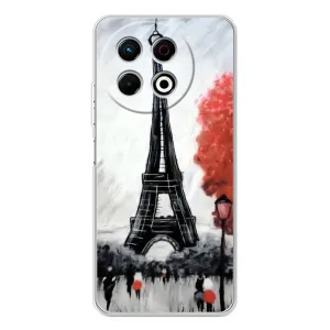 Чохол Ейфелева Вежа TECNO Spark 30 Pro - (AlphaPrint) (Вежа в Парижі)