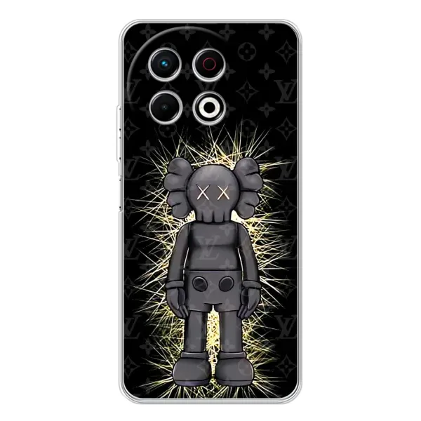 Чохол з принтом «Bearbrick LV» для TECNO Spark 30 Pro
