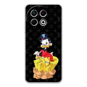 Чехли для TECNO Spark 30 Pro - Скрудж МакДак Louis Vuitton (PREMIUMPrint) (Богатство Макдака)