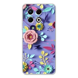 Чохли з квітами для TECNO Spark 30 Pro (VPrint) (Дизайн квітів)
