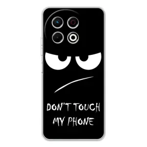 Чохол для ТЕКНО Спарк 30 Про - (AlphaPrint) з принтом (ТОП продажів) (Dont Touch)