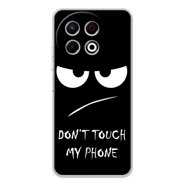 Чохол з принтом «Dont Touch» для TECNO Spark 30 Pro