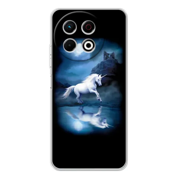 Чохол з принтом «Єдиноріг» для TECNO Spark 30 Pro