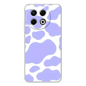 Чехол с принтом «Фиолетова Буренка» для TECNO Spark 30 Pro