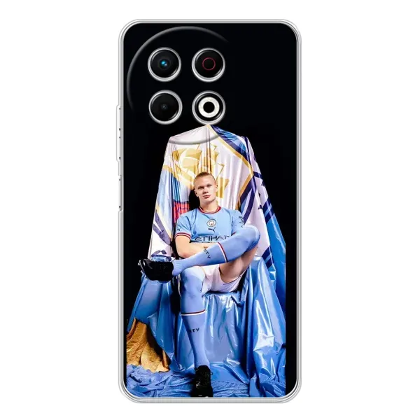 Чехол с принтом «футболист Холанн» для TECNO Spark 30 Pro