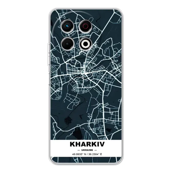 Чохол з принтом «Харків» для TECNO Spark 30 Pro