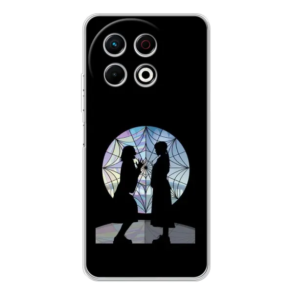 Чохол з принтом «кімната Венздей» для TECNO Spark 30 Pro
