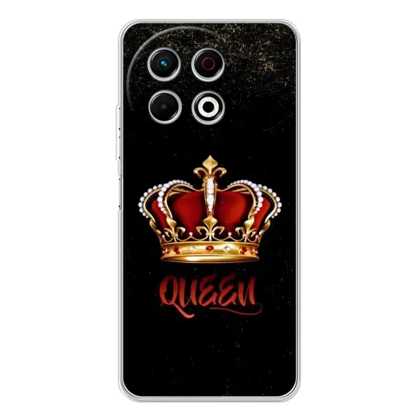 Чохол з принтом «Корона короля» для TECNO Spark 30 Pro