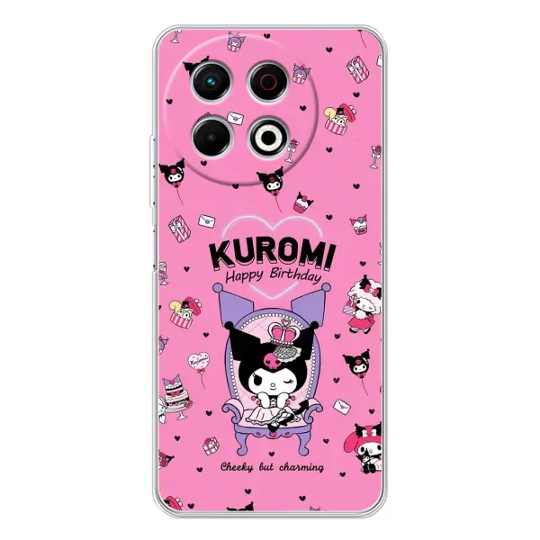Чехол с принтом «KUROMI» для TECNO Spark 30 Pro
