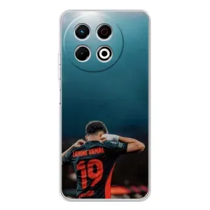 Чехол с футболистом Ламин Ямаль TECNO Spark 30 Pro (Ламин 19)