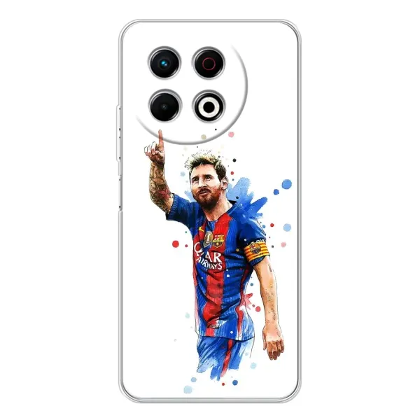 Чохол з принтом «Лео Мессі» для TECNO Spark 30 Pro