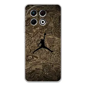 Чохли для TECNO Spark 30 Pro - з картинкою JORDAN (AlphaPrint) (Logo Jordan)