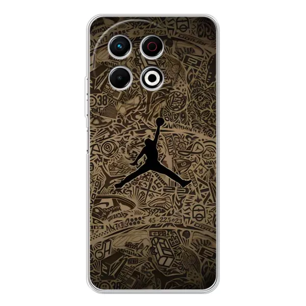 Чохол з принтом «Logo Jordan» для TECNO Spark 30 Pro