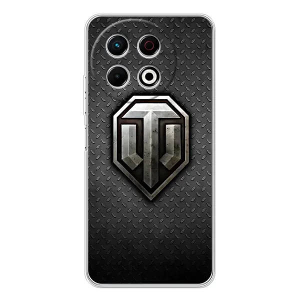 Чехол с принтом «Лого Tanks» для TECNO Spark 30 Pro