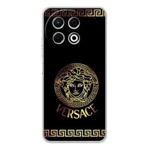 Чохол з принтом «Logo Versace» для TECNO Spark 30 Pro