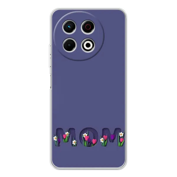 Чохол з принтом «Мама в квітах» для TECNO Spark 30 Pro