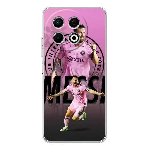 Чохол з принтом «Messi Miami» для TECNO Spark 30 Pro