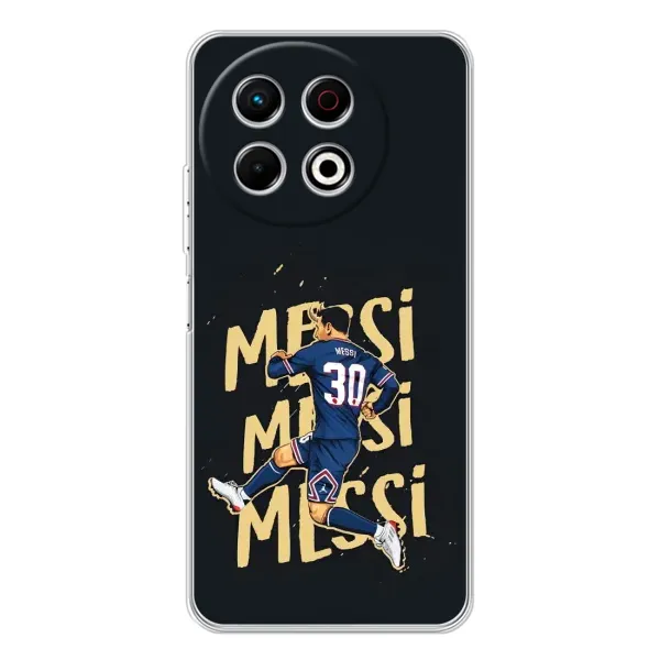 Чохол з принтом «Messi ПСЖ» для TECNO Spark 30 Pro