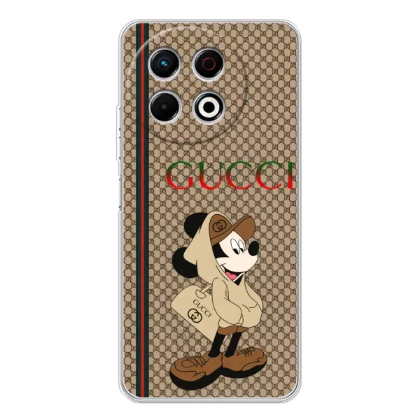 Чохол з принтом «Mickey GUCCI» для TECNO Spark 30 Pro