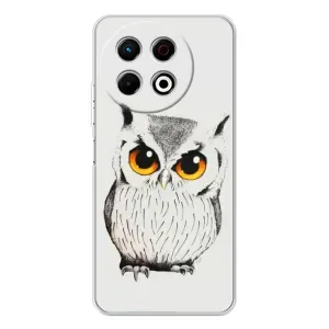 Чохол з пташками на TECNO Spark 30 Pro (VPrint) (Мила Сова)