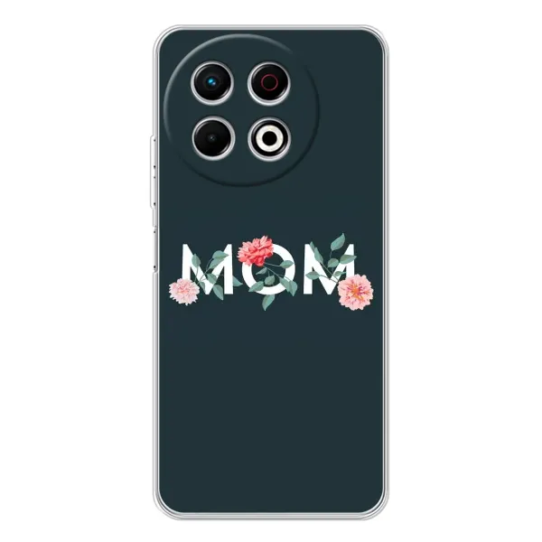 Чохол з принтом «Mom дизайн» для TECNO Spark 30 Pro