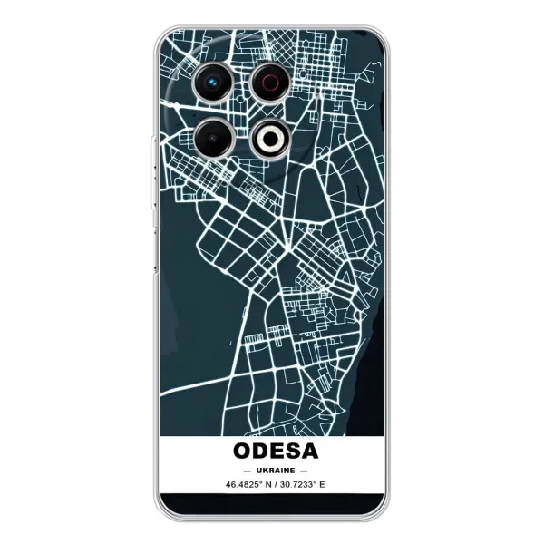 Чохол з принтом «Одеса» для TECNO Spark 30 Pro