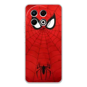 Чехол с человеком пауком для TECNO Spark 30 Pro - (AlphaPrint)