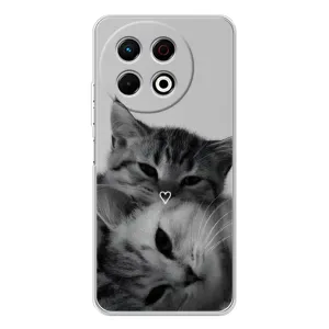 Чехол с рисунком кот на TECNO Spark 30 Pro