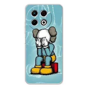 Чехлы для TECNO Spark 30 Pro - Bearbrick Louis Vuitton (PREMIUMPrint) (Плач Bearbrick)