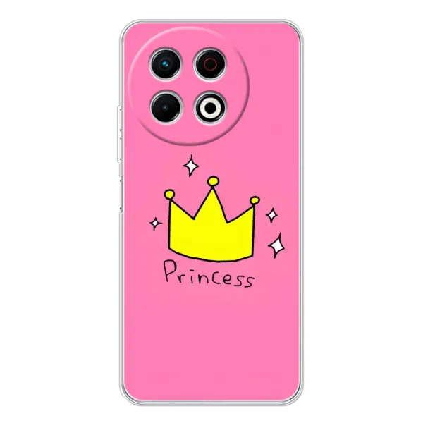 Чехол с принтом «Princess» для TECNO Spark 30 Pro