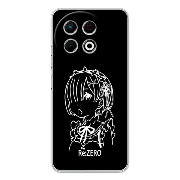 Чохол з принтом «Re: Zero» для TECNO Spark 30 Pro