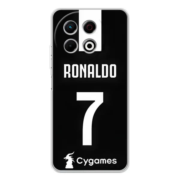Чохол з принтом «RONALDO 7» для TECNO Spark 30 Pro