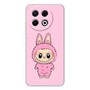 Чехол с Лабубу на TECNO Spark 30 Pro (Розовый Лабубу)