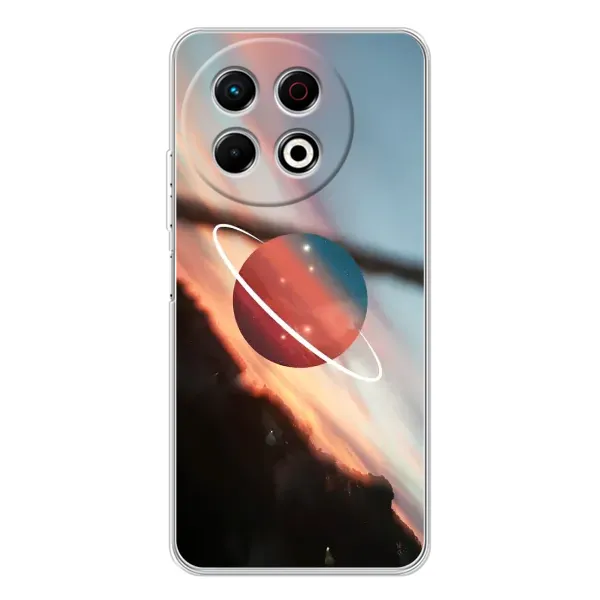 Чехол с принтом «Сатурн» для TECNO Spark 30 Pro